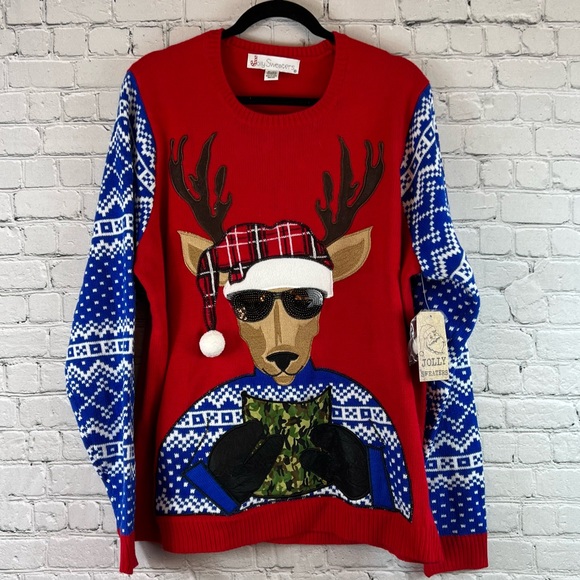 jolly sweaters Other - Jolly Sweater Christmas Sweater NWT